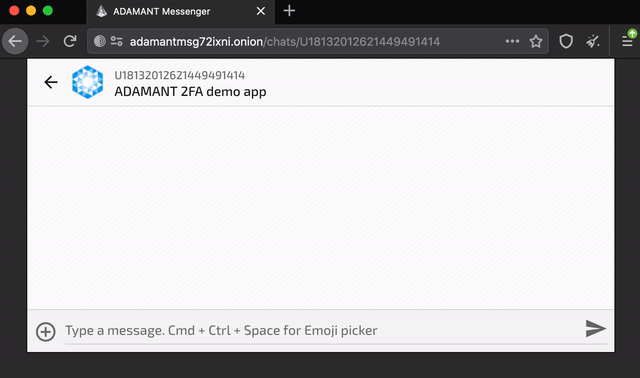 Blockchain 2FA demo app